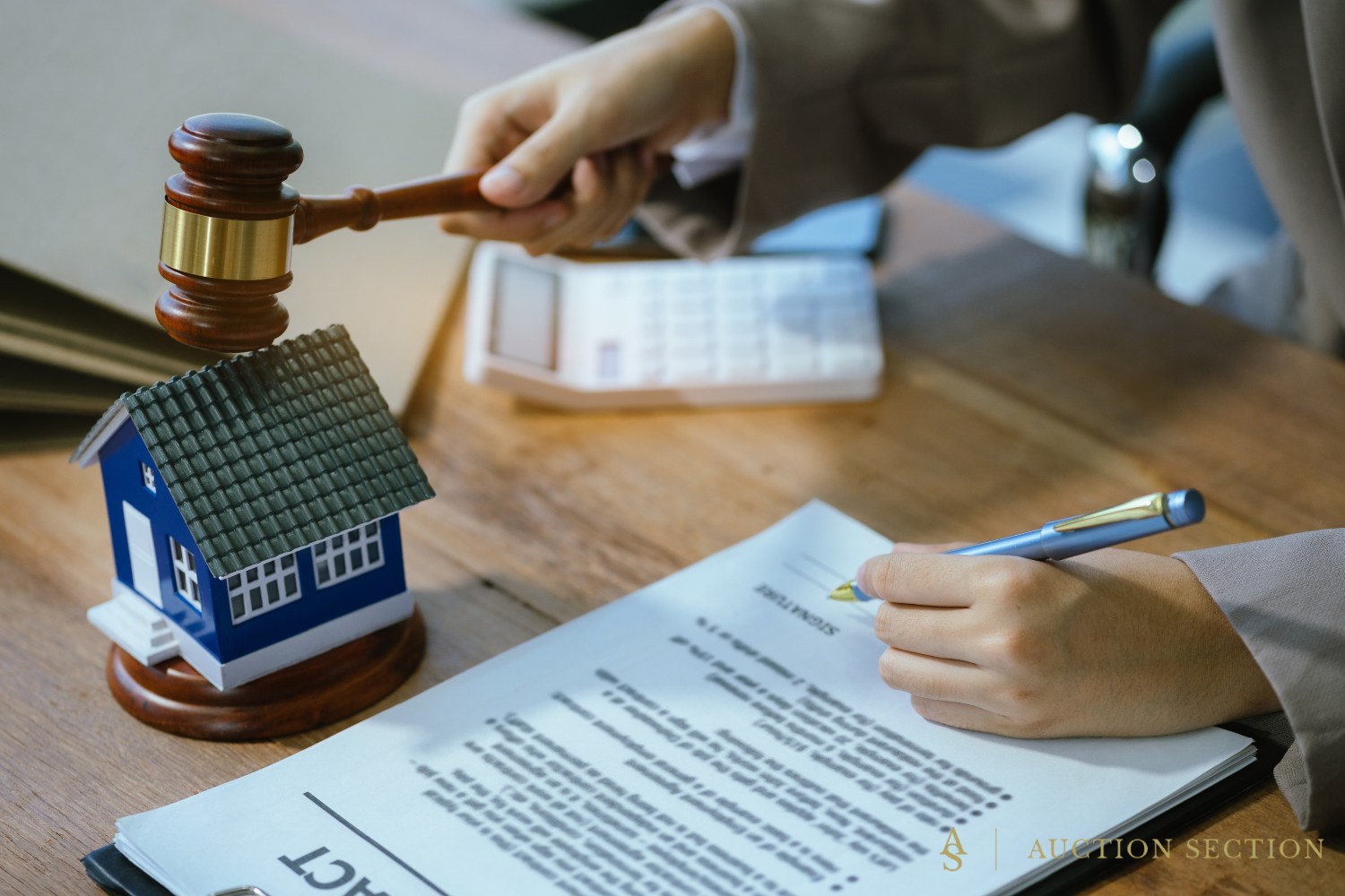 Selling House at an Auction